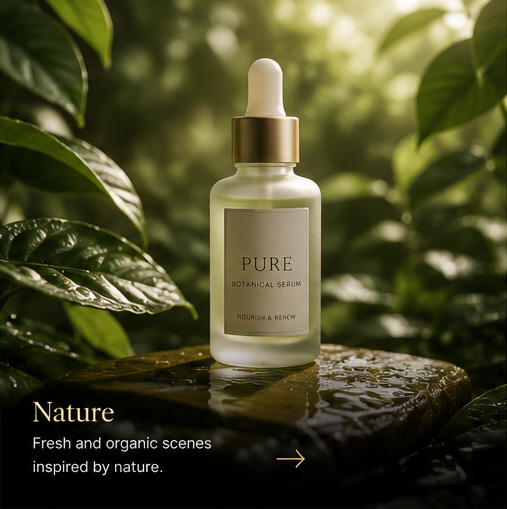 Nature product photography